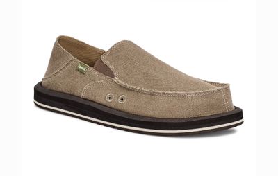 Sanuk Men Donny Slide on- Brown