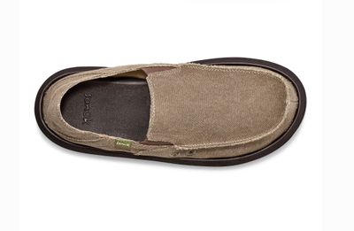 Sanuk Men Donny Slide on- Brown