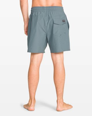 Volcom Men Lido Solid Trunk 16”-Tradewind