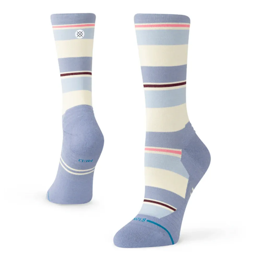 Stance Women’s Run Milo Lt Crew  BLU