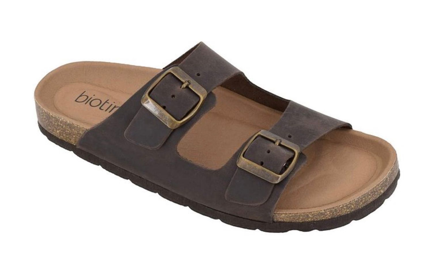 Biotime Women Ciara Sandal - Dark Brown Leather