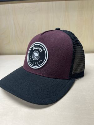 BTU Adjustable Hat Mid Crown Curve Brim 5 Panel - Icon