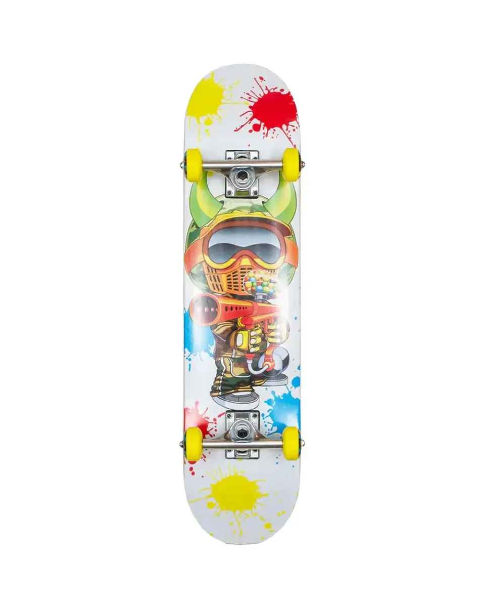Speed Demon Complete Skateboard - Paintballer 8"