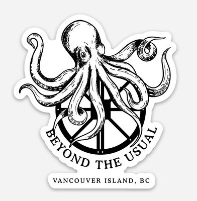 BTU Octopus Sticker 3"