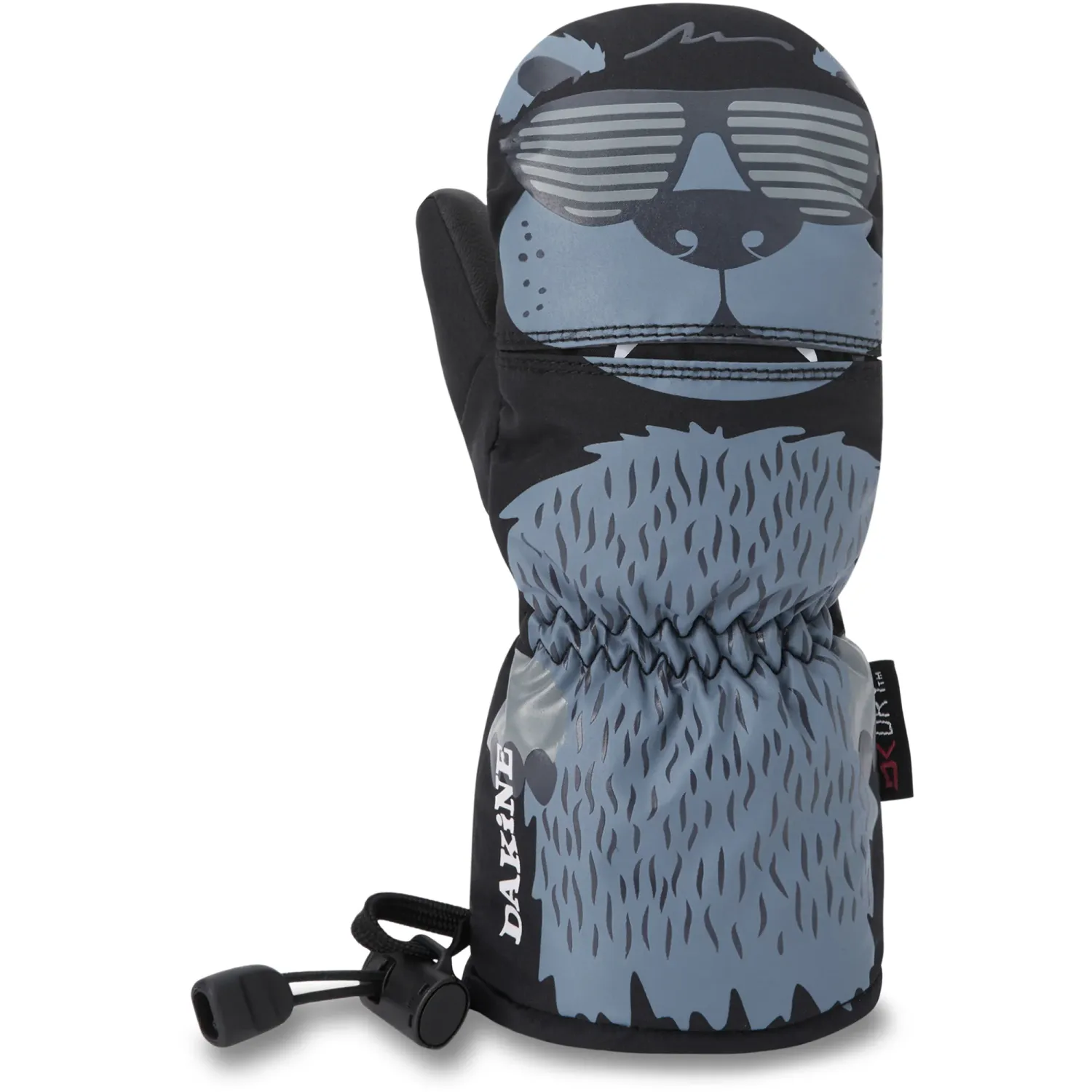 Dakine Toddler Scrambler Mitts Black/Flint Stone