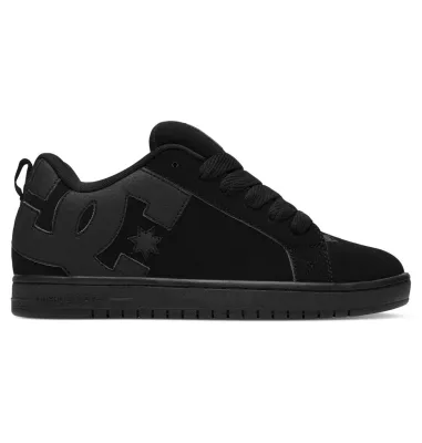 DC Mens Court Graffik Shoe - 3BK