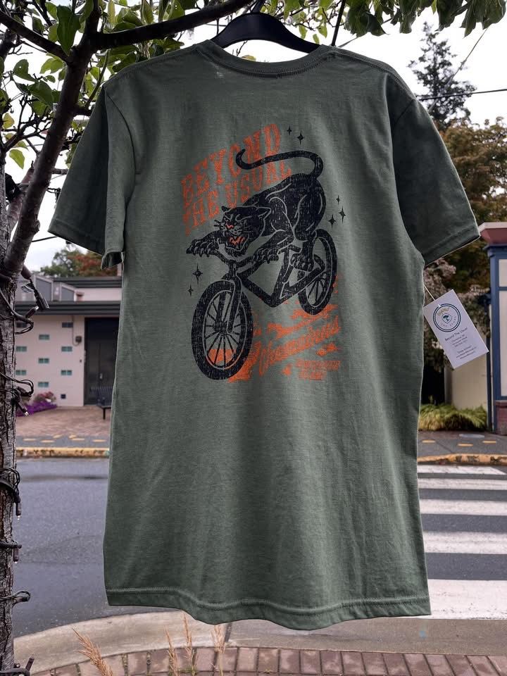 BTU Adult Unisex MTB Cougar SS Tee - Cactus