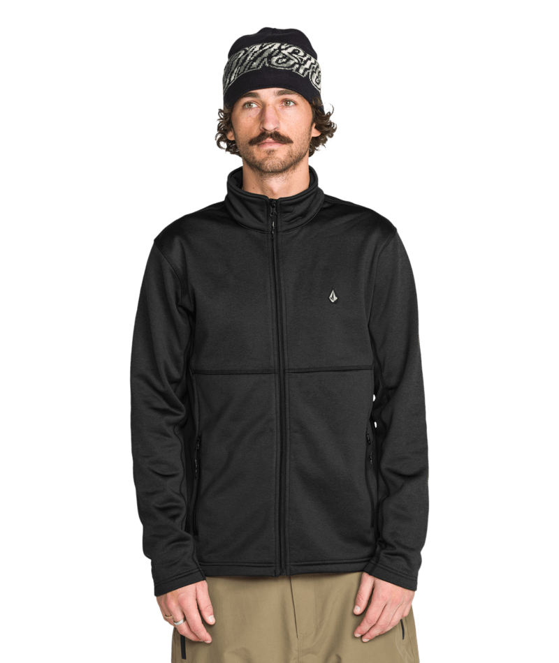 Volcom Men Snowbound Fleece Full Zip - BLK