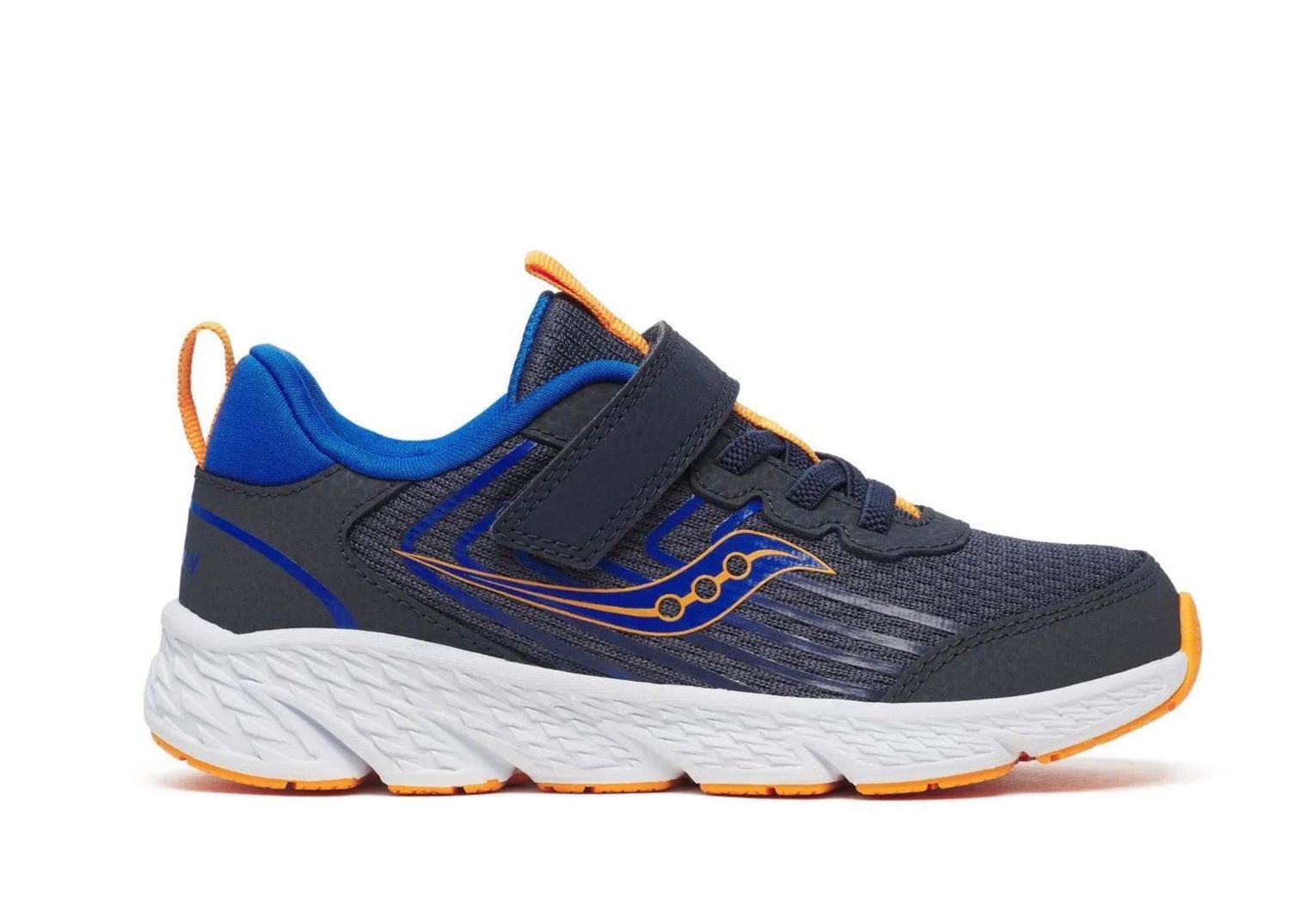 Saucony Little Kids Wind 3.0 AC - Navy/Peel