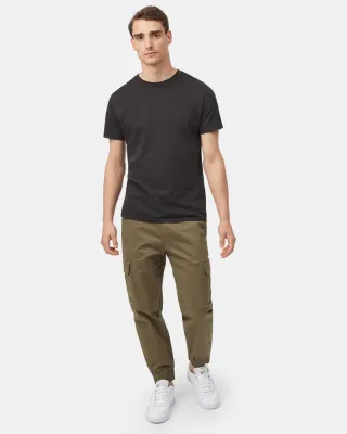 Tentree M Stretch Twill Cargo Jogger - Olive