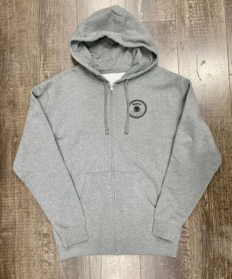 BTU Adult Unisex Sasquatch Zip Hoodie - Gunmetal Heather