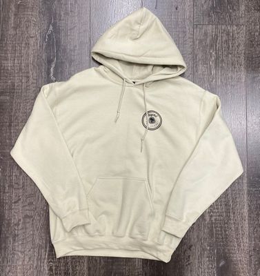 BTU Adult Unisex Octopus Hoodie - Sand