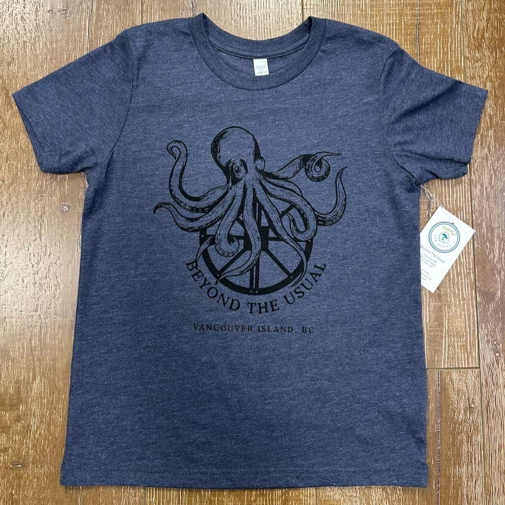 BTU Youth Octopus S/S Tee