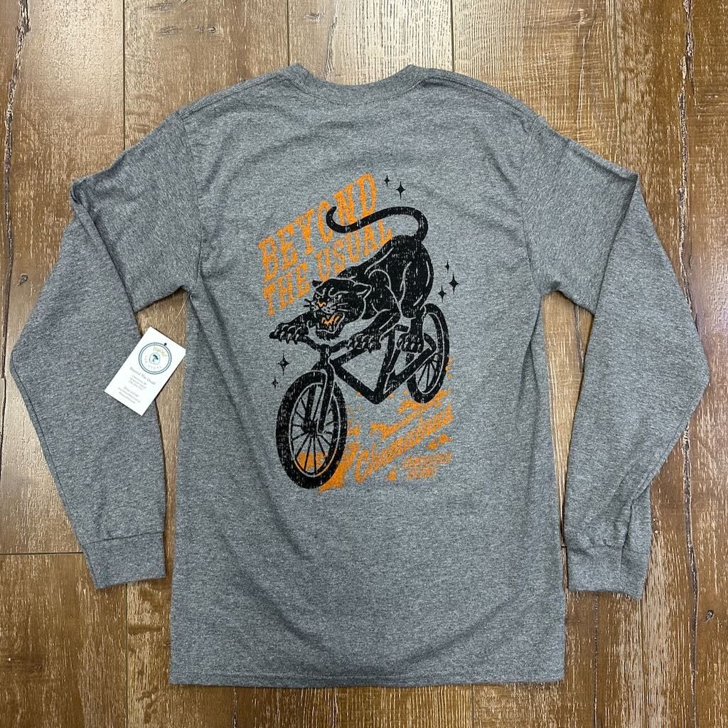 BTU Adult Unisex MTB Cougar Longsleeve - Graphite