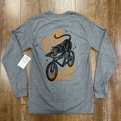 BTU Adult Unisex MTB Cougar Longsleeve - Graphite