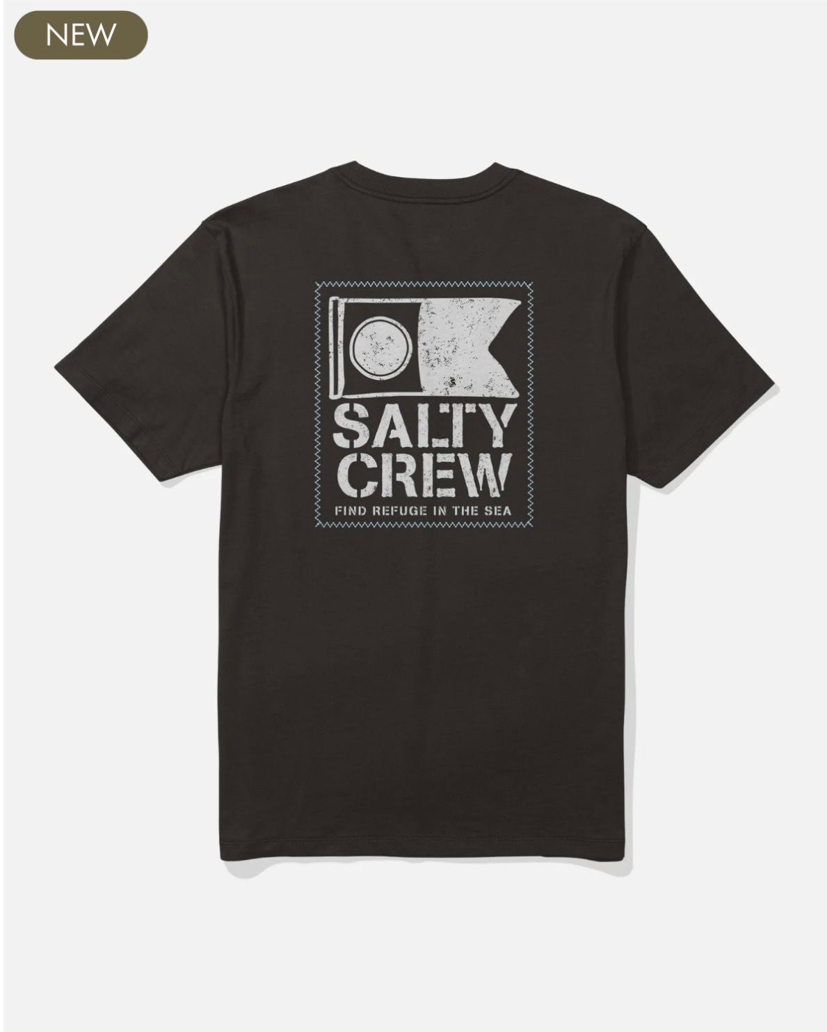 Salty Crew Men Stitched SS Tee - Black