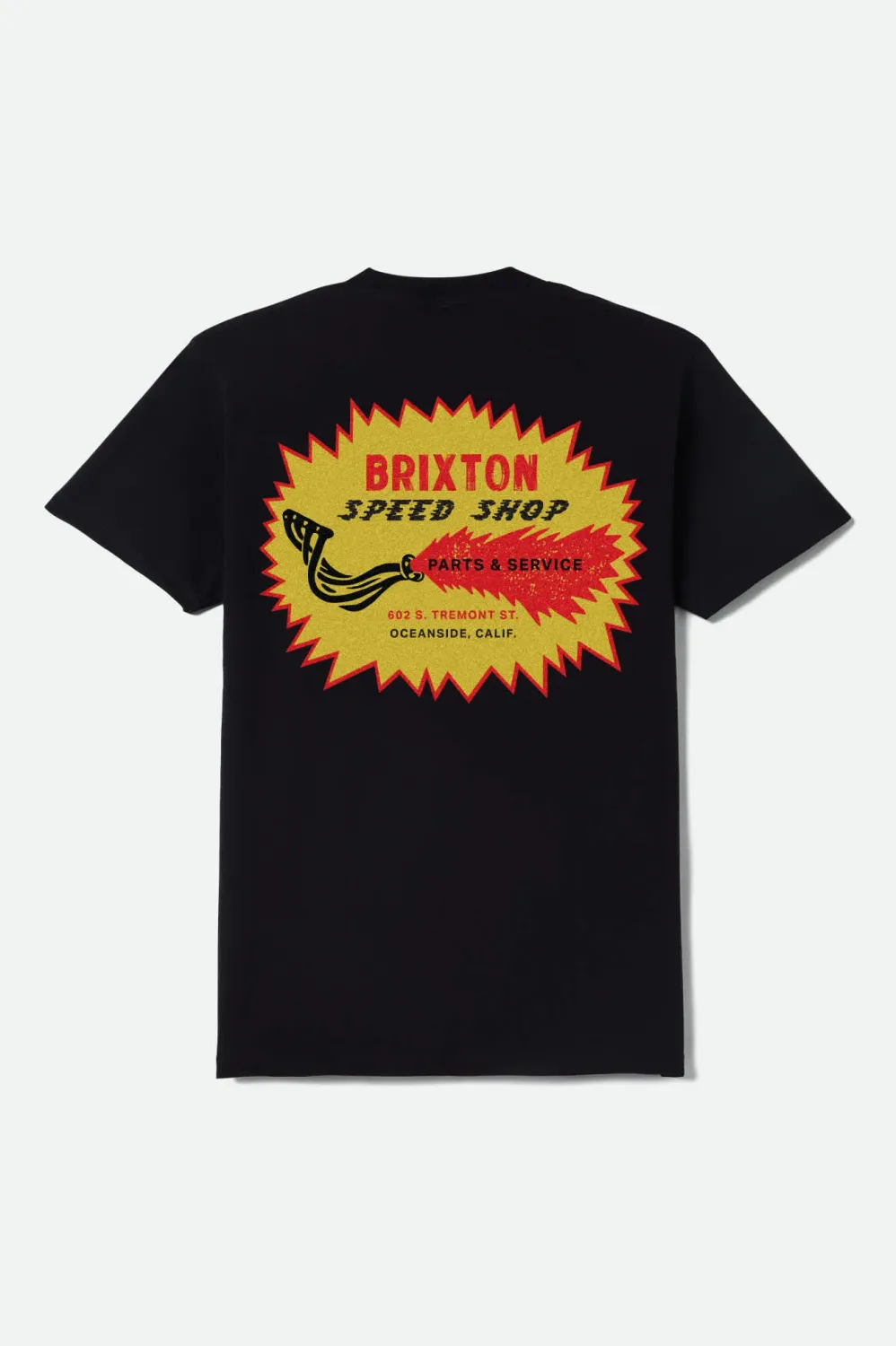 Brixton Mavis S/S Tee - Black Worn Wash