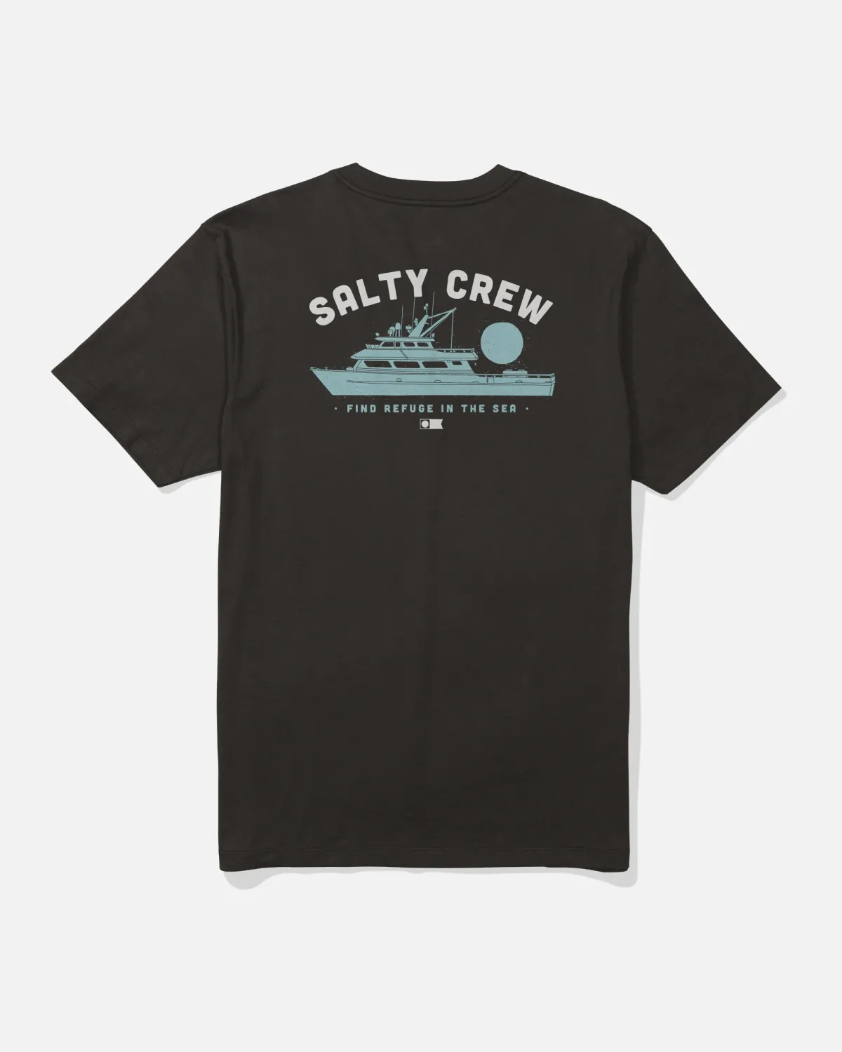 Salty Crew Men Overnight SS Tee - Black