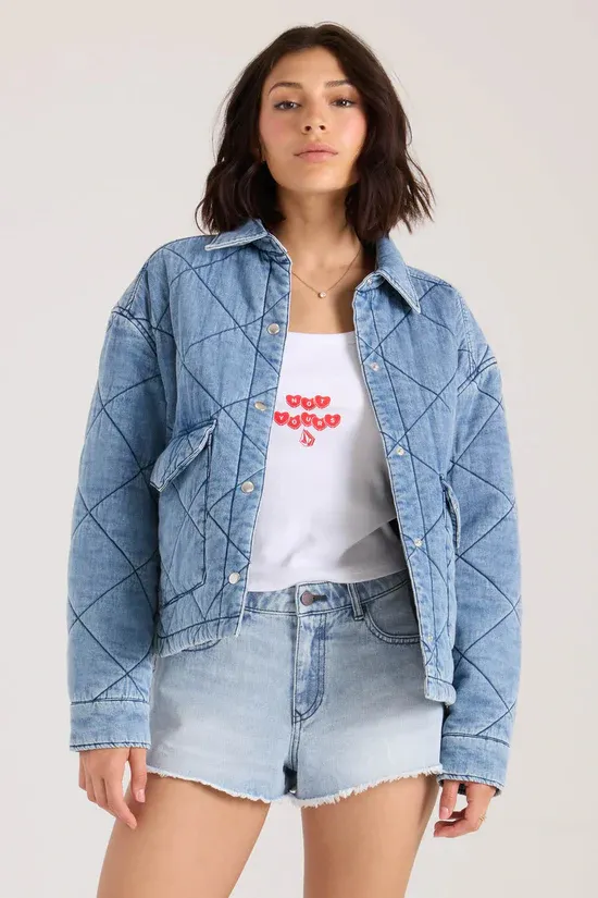 Volcom Women OC Ramps Jacket - Blue