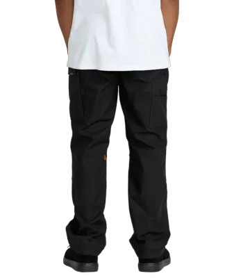 Volcom Men Caliber II Relaxed Work Pant - Black