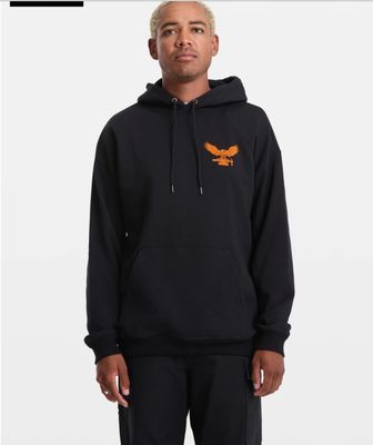 Volcom Men Hammered Pull Over Hoodie - Black