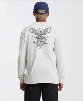 Volcom Men Hammered Split Long Sleeve - SHO