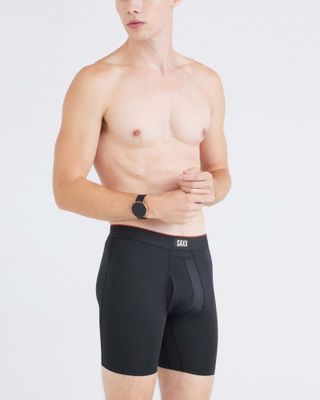 SAXX Multi-Sport Mesh Boxer - Black