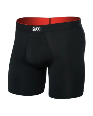 SAXX Multi-Sport Mesh Boxer - Black