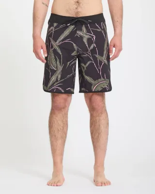 Volcom Men Encounter Scallop Mod Trunk - Black