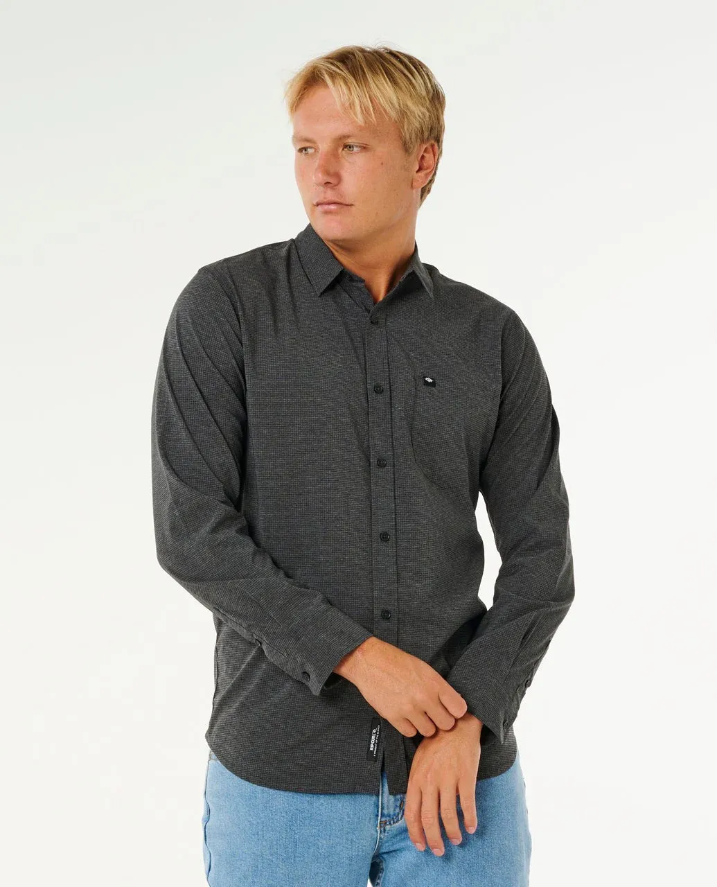 Rip Curl Classic Surf Tech LS Shirt - Black