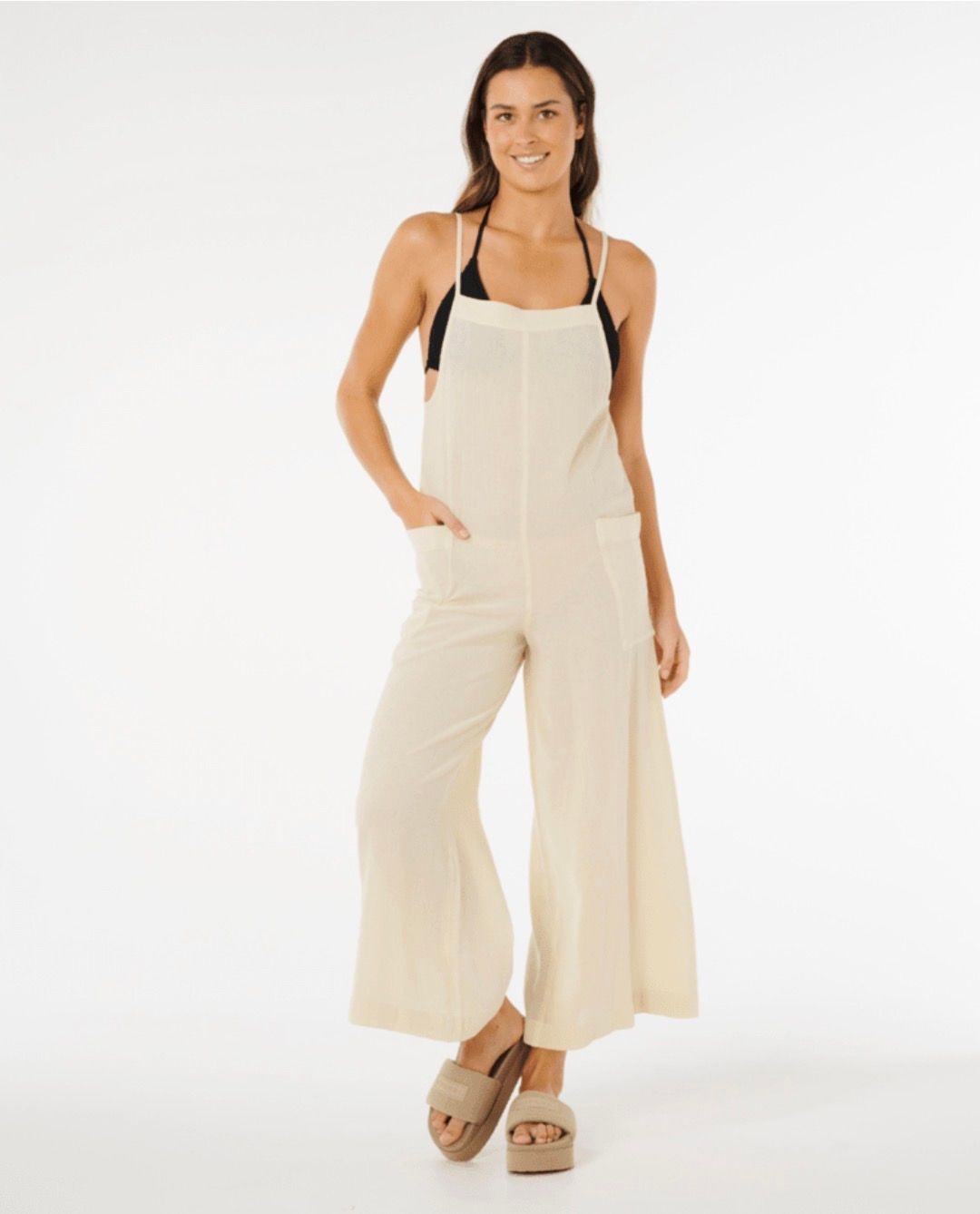 Rip Curl Classic Jumpsuit - Natural