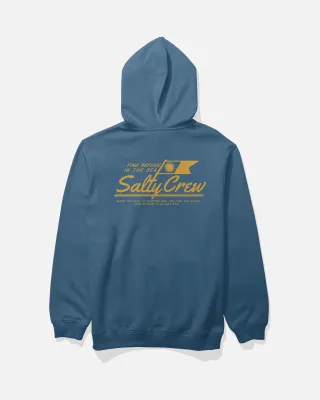 Salty Crew Men Original Fleece - Cast Blue