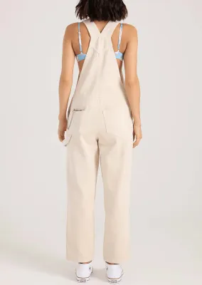 Volcom Axle Overalls - Vintage White
