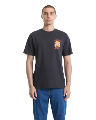 Volcom Men Catastrophy SS Tee - Washed Black
