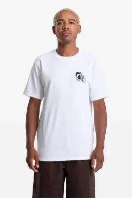 Volcom Men Aura SS Tee - White