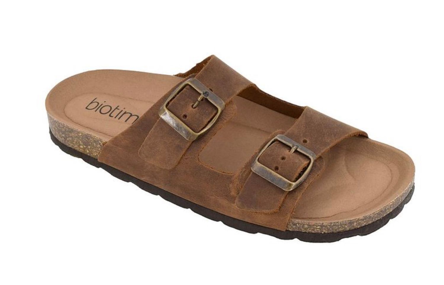 Biotime Women Ciara Sandal - Brown Leather