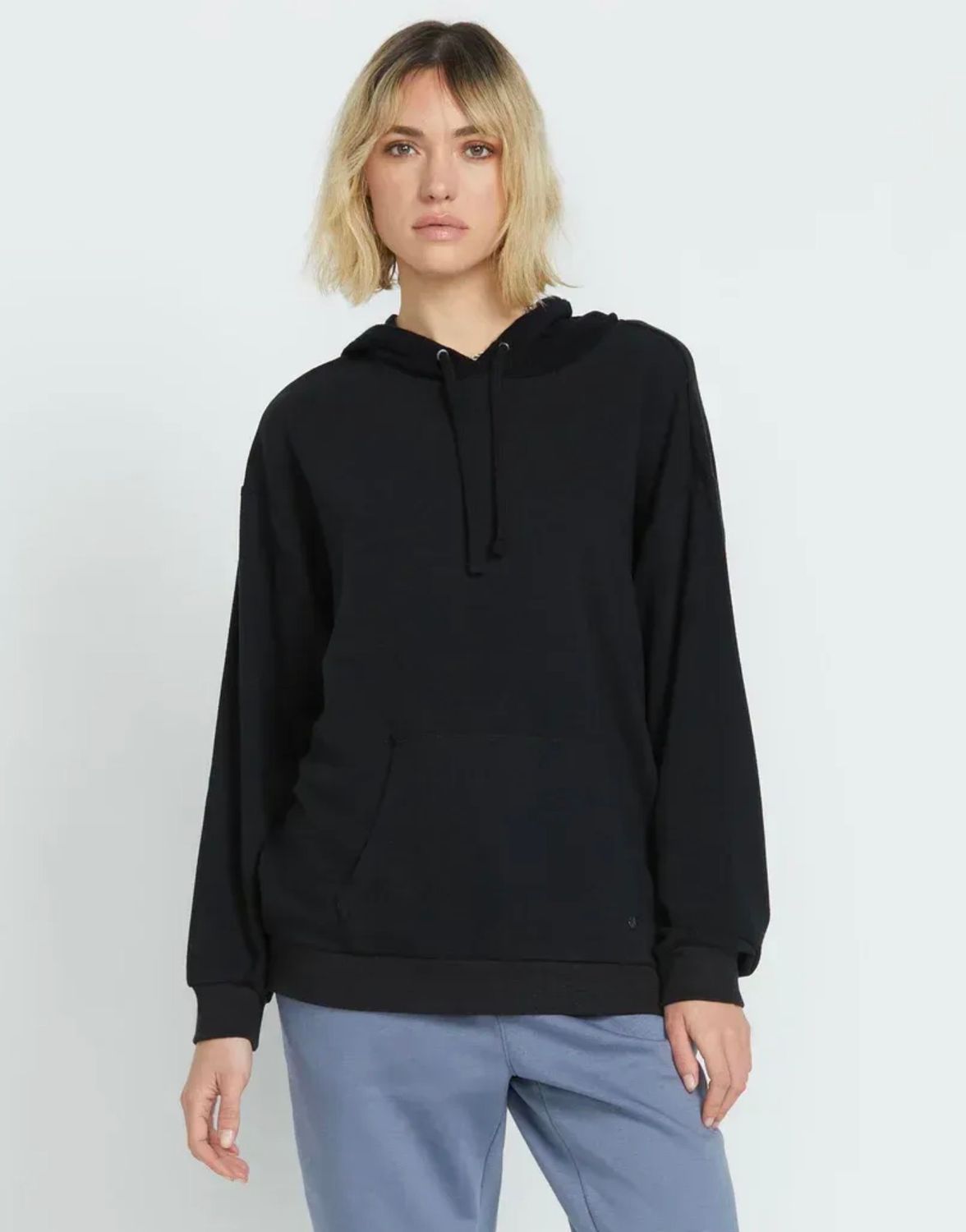 Volcom Lil Frenchie Pullover Hoodie - Black
