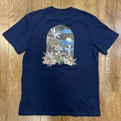 Volcom Women Twilite Trop Lock It Up Tee - Peacoat