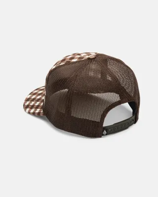 Volcom Women Stone Plaid Trucker