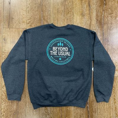 BTU Adult Unisex Evergreen Crew - Dark Heather