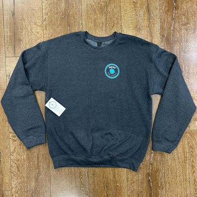 BTU Adult Unisex Evergreen Crew - Dark Heather