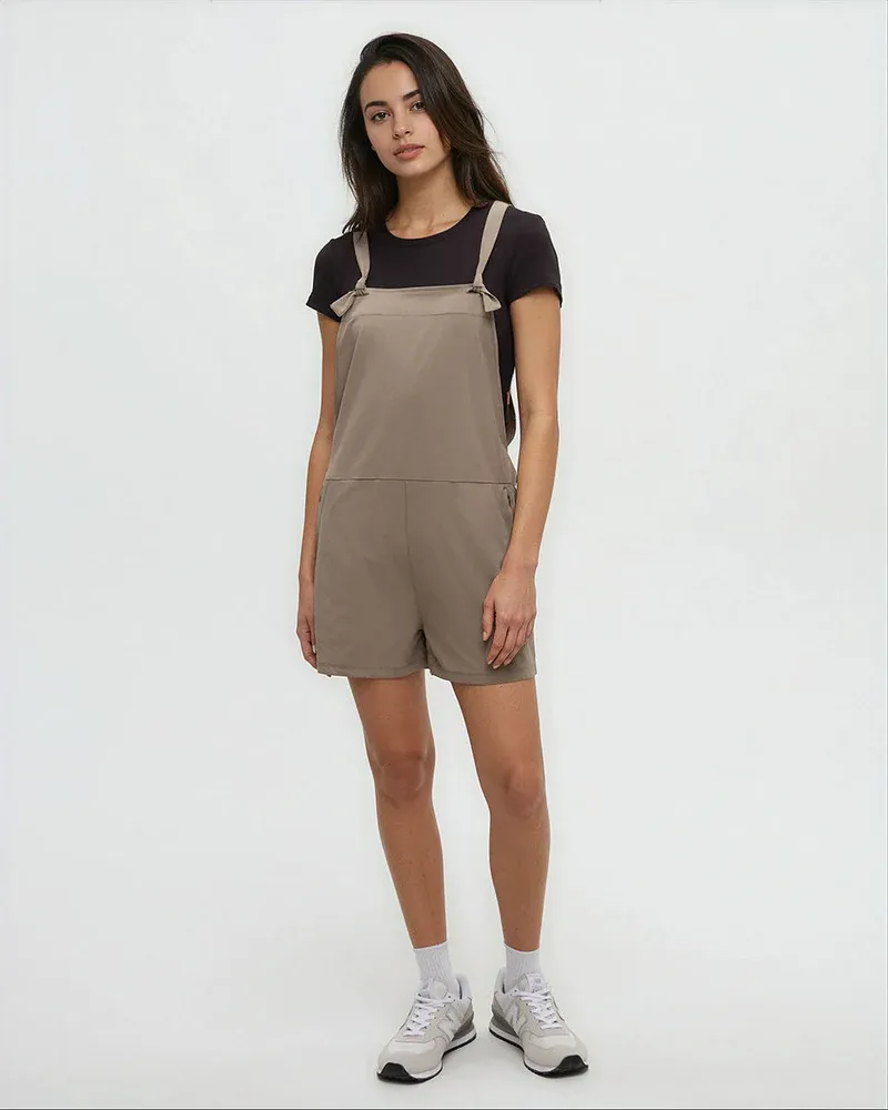 Tentree Women Grove Romper - Clay