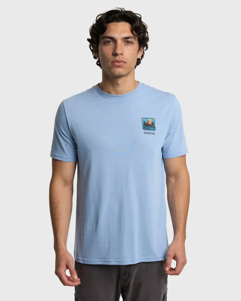 Tentree M Protect Your Playground Tee - Lakeside