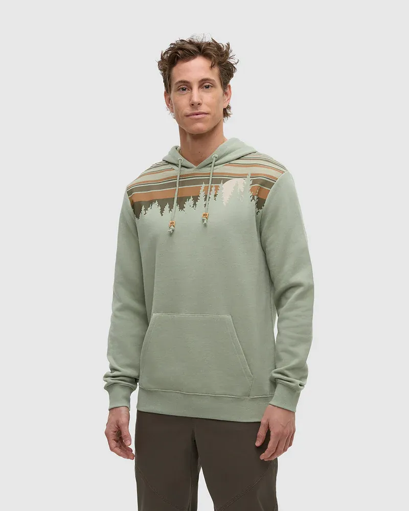 Tentree M Retro Juniper Hoodie - Light Moss