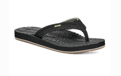 Sanuk Men Ziggy Plush Sandals