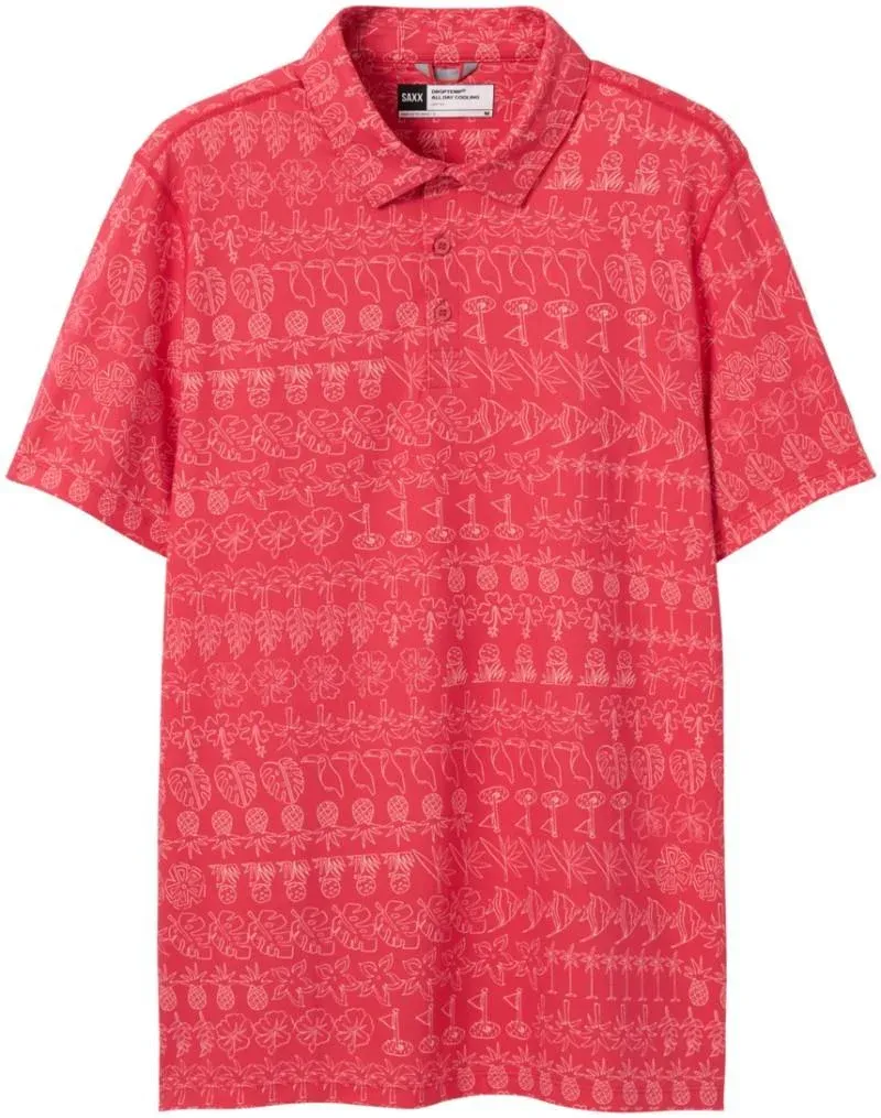 SAXX Droptemp AD Cooling Polo - Island Tee Up