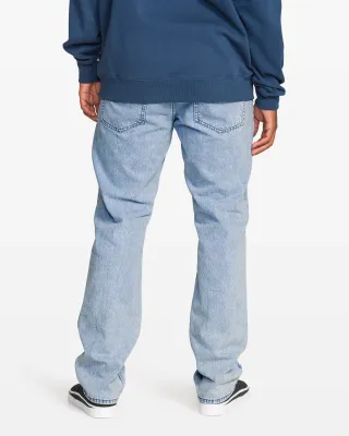 Volcom Men's Solver Denim Pale Aqua