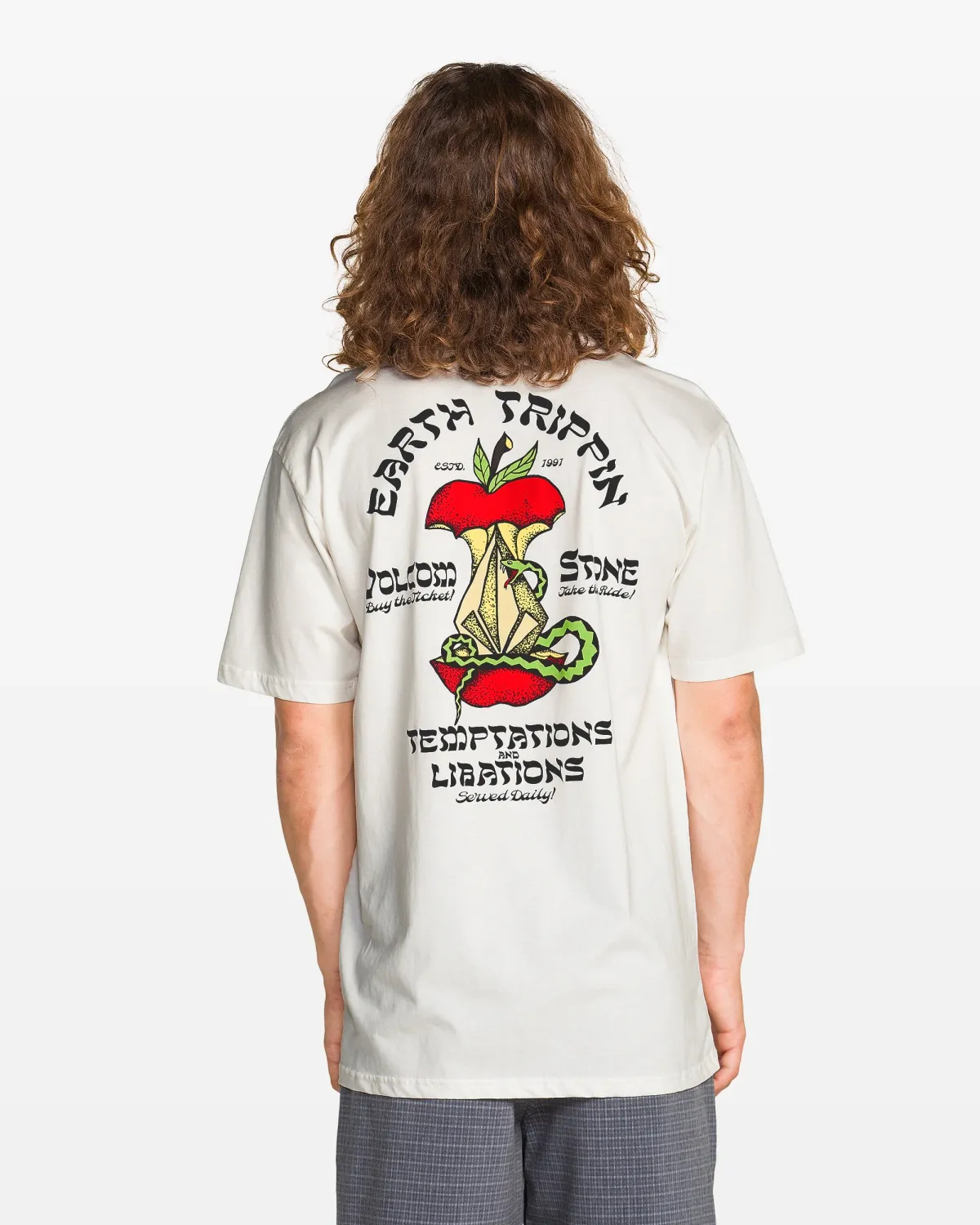 Volcom Men’s Temptations Tee - Off Wht