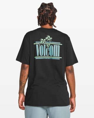Volcom Men’s Breathe Deep Tee - Wash Blk