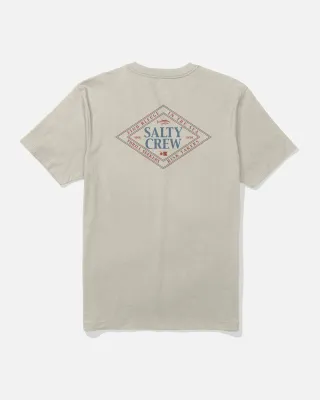 Salty Crew Men Iconic SS Tee - Bone